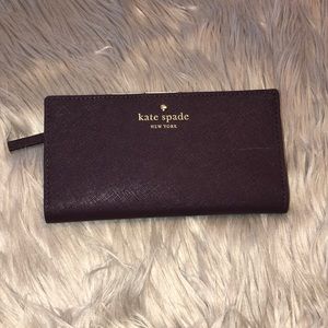 Burgundy Kate Spade wallet